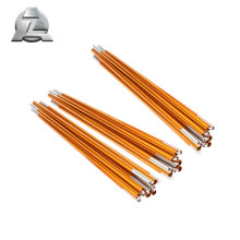 hot sale flexible anodized aluminum tent pole material